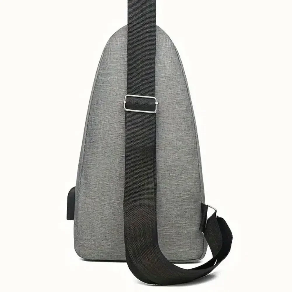 NWT SPORTS One Shoulder Sling Slant Cross Chest Men Women Unisex Denim Blue Bag